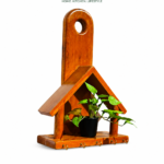 Wooden Birdhouse Key Holder with Wall Hanging Hook - NM Corner